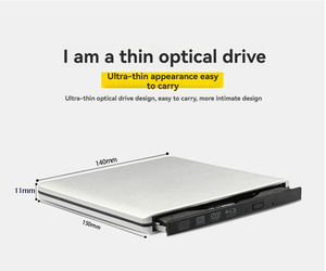 <span class=keywords><strong>Lecteur</strong></span> de disques <span class=keywords><strong>Blu</strong></span>-<span class=keywords><strong>ray</strong></span> 4K ultra-fin USB 3.0 en alliage d'aluminium, <span class=keywords><strong>lecteur</strong></span> <span class=keywords><strong>externe</strong></span> mobile pour ordinateur - Product Image 3