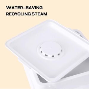 Electric Three Tier Food Steamer 12L Stainless Steel Housing Household Use <b>Stackable</b> <b>Baskets</b> Removable Base 1200W Fast Healthy - Product Image 5