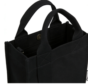 Bolsa Profesional para Portátil de Algodón con Diseño de Letras y Asa, Tela de Muselina - Product Image 3