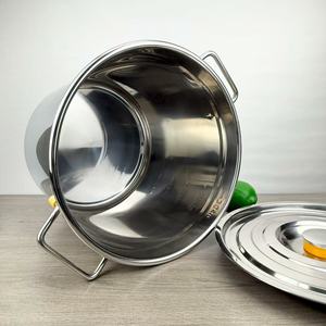 厂家直销供应商用不锈钢汤水桶汤锅餐厅汤锅 - Product Image 6