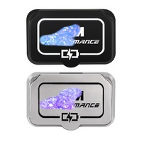 Cache de protection anti-poussière et anti-coup de pied en alliage de zinc pour port USB de siège arrière, garniture intérieure pour BMW Séries 1, 3, 5, X1, X2, X3, X4