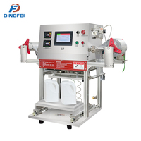 Scelleuse thermique pneumatique pour films/sacs : Machines de laminage à double bouteille avec scellage à opération unique
