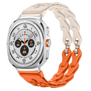 Pulsera hueca de moda Correa de reloj de silicona creativa para <span class=keywords><strong>Samsung</strong></span> Galaxy Watch <span class=keywords><strong>Ultra</strong></span> 47mm Watch Band - Product Image 5