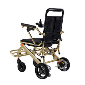 Piccola sedia elettrica a basso costo più leggera sedia a rotelle elettrica pieghevole compatta motorizzata sedia a rotelle mobile sedia a rotelle elettronica - Product Image 6