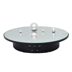 20cm Electric <strong>Rotating</strong> Jewelry <strong>Display</strong> <strong>Stand</strong> Motorized Rotary Turntable Model <strong>Display</strong> <strong>Stand</strong> Base Usb/battery Powered Turntable - Product Image 1