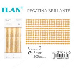 Adesivi Glitterati ILAN Rotondi 5mm, 6 Colori, Circa 300 Pezzi - Product Image 3