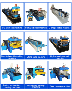 Volautomatische Ibr Dakmachine Trapeziumvormige Metalen Rolvormproductielijn Met Stapelaar Naar Algerije - Product Image 3
