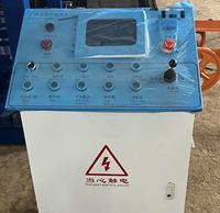 Machine automatique de fabrication de blocs de béton QT4-25 avec moteur vibrant, moulage par emboîtement, pour briques pleines, pavés, bordures et blocs de béton creux