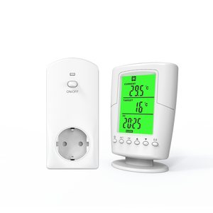 Nouveau <span class=keywords><strong>thermostat</strong></span> numérique <span class=keywords><strong>sans</strong></span> <span class=keywords><strong>fil</strong></span> pour la maison, pour le chauffage <span class=keywords><strong>ou</strong></span> la climatisation électrique, de bonne qualité et au meilleur prix - Product Image 1