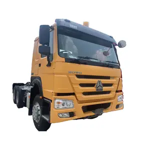 시노트럭 하우 트랙터 371hp 375hp 40 50 60 100 톤 사용 10 휠러 6*4 새로운 하우 트랙터 헤드 트럭