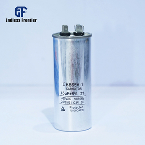 <span class=keywords><strong>Condensateur</strong></span> de démarrage de moteur CBB65 à double capacité pour climatiseur Endless Frontier AC - Product Image 4