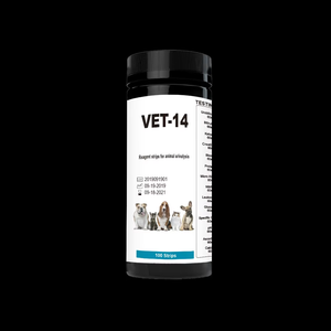 맞춤형 애완 동물 건강 가정자가 테스트 시약 Vet-14 애완 동물 소변 신속 테스트 스트립 - Product Image 1