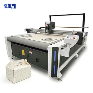 Cutter CNC de précision industrielle REMEYA à grande vitesse avec routeur pour triple paroi BC Flute 50mm avec rainure de pliage - Product Image 1