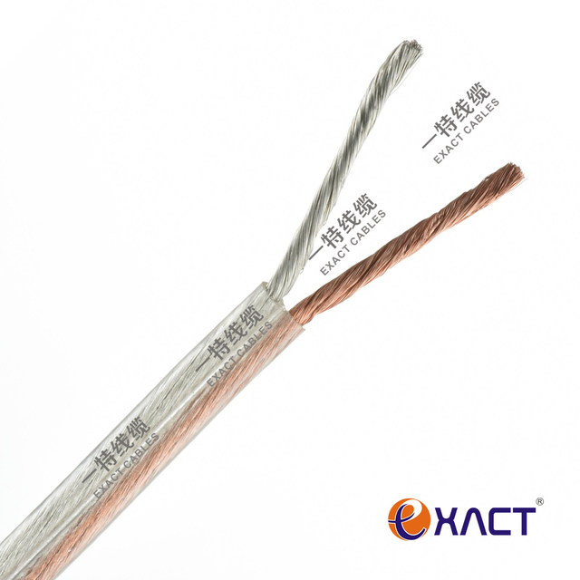 High Performance Audio Speaker Cable OFC Copper Stranded Wire with Red Black PVC Jacket for Loudspeaker Amplifier Receiver