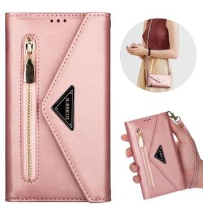 Étui cuir multifonction à fermeture éclair pour cartes, porte-cartes pour Samsung Galaxy S22 Plus S22 Ultra A13 A33 <span class=keywords><strong>A53</strong></span> <span class=keywords><strong>A22</strong></span> A82 5G S21 FE - Product Image 5