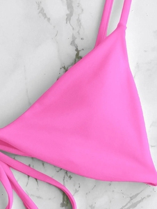 Maillots <span class=keywords><strong>de</strong></span> <span class=keywords><strong>bain</strong></span> 2026 : Bikinis roses <span class=keywords><strong>de</strong></span> luxe pour femmes, ensembles <span class=keywords><strong>de</strong></span> bikinis triangulaires personnalisés – Fabricant - Product Image 4