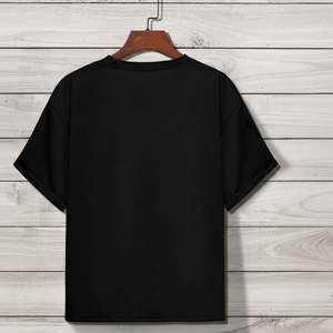 Camicia da uomo vintage a maniche corte con motivo a fiocchi, in <span class=keywords><strong>spandex</strong></span>/cotone da 220 grammi, vestibilità ampia, ecologica, antipiega, lunga - Product Image 2