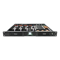 Subwoofer haute performance, 2 canaux, métal, professionnel, basses puissantes, amplificateur de puissance classe D