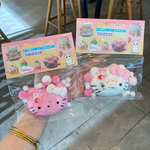 ของเล่นโมจิรูปสัตว์น่ารักหลากหลายแบบ ฮาร์เวสท์ แชแนล โมจิ 002 ทำจาก TPR นุ่ม บีบได้ คลายเครียด เหมาะสำหรับเด็กอายุ 10 ปีขึ้นไป - Product Image 1