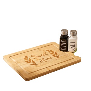 Set de Regalo para el Hogar con Vaso, Tabla de Cortar, Salero y Pimentero, Set de Regalo para Amigos y Vecinos - Product Image 3
