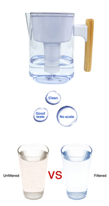 <span class=keywords><strong>Carafe</strong></span> <span class=keywords><strong>filtrante</strong></span> pour eau du robinet, purificateur d'eau à usage quotidien intérieur, insert filtrant anti-calcaire de haute qualité, prix abordable direct usine - Product Image 2