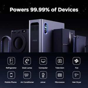 สถานีไฟฟ้าพกพา Gendome 3000W 3072Wh สำหรับใช้งานกลางแจ้ง พร้อมพอร์ต USB-C สำหรับสำรองไฟฉุกเฉินในบ้าน ขายตรงจากโรงงาน GENDOME - Product Image 5