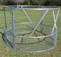 Mangeoire à foin personnalisable en usine / Économiseur de foin rond pour chevaux et bovins en enclos