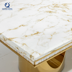 High Quality Oem Odm Luxury <strong>Dining</strong> <strong>Table</strong> Set 6 Seater for Home Italian Modern Large Event High End Factory <strong>Marble</strong> Wedding <strong>Table</strong> - Product Image 3