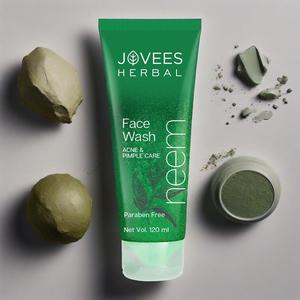 Jovees Herbal Neem 120ml, teknologi vakum pencuci wajah, penyelamatan perbaikan sinar matahari untuk kulit sensitif - Product Image 4