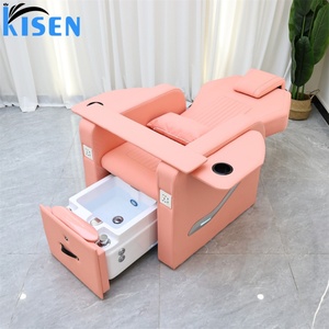 Station de manucure multifonctionnelle KISEN, fauteuil de pédicure électrique avec massage par pétrissage, pour salon de beauté des ongles - Product Image 3