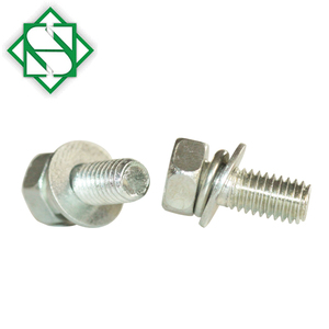 Shantou Hongsheng Phillips Đầu Hex <span class=keywords><strong>M5</strong></span> X 12Mm SEMS Phẳng/Tách Máy Giặt <span class=keywords><strong>Bolt</strong></span> - Product Image 3