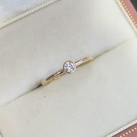 Bague en or massif 14k 18k avec diamant de laboratoire certifié IGI, taille radiant, sertissage clos personnalisé, minimaliste, 1CT 0.5CT, pour femme et homme