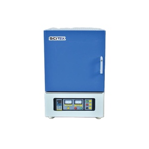 Horno de mufla SCITEK 1400c con varilla de calentamiento SiC Tipo S Cámara de fibra cerámica Equipo de calefacción de laboratorio - Product Image 1
