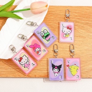 Custom Cute New Cartoon Character Melotti Kulomi Creative Acrylic UV Printed PVC Plastic <b>Keychain</b> Bag Hanging Pendant Wholesale - Product Image 3