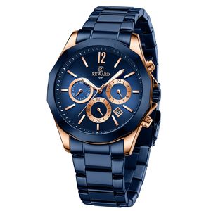 <span class=keywords><strong>Montre</strong></span> pour <span class=keywords><strong>homme</strong></span> <span class=keywords><strong>REWARD</strong></span>, personnalisez votre propre logo, luxe, mode masculine, acier inoxydable, décontractée, <span class=keywords><strong>prix</strong></span>, montres pour <span class=keywords><strong>homme</strong></span>, quartz - Product Image 4