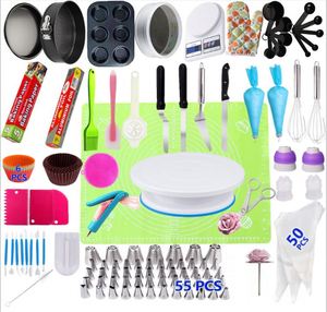 Ensemble d'outils de pâtisserie de qualité supérieure, équipement de pâtisserie, ensemble de décoration de gâteaux, ensemble de pâtisserie 223 pièces - Product Image 5