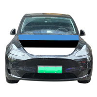 Drapeau de couverture de capot de voiture national des Fidji drapeau de couverture de moteur de voiture vente directe en gros de tissu élastique personnalisé d'usine