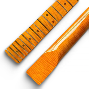 Hot SaleCustom 22 Fret Vintage TL <b>Guitar</b> Neck Flame Maple <b>Guitar</b> Neck for <b>Guitar</b> Parts - Product Image 6