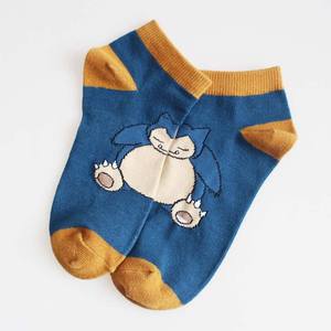 HY-1091 नए 2022 डिजाइन ग्रीष्मकालीन कार्टून कॉमिक टखने के मोजे पिकाकू एनीमे नाव अदृश्य मोजे महिलाओं को मोजे - Product Image 6