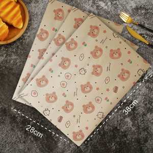 Kebab Wrapping <b>Paper</b> Custom Food <b>Tray</b> Liners Burger Packaging - Product Image 3