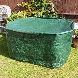 Couverture imperméable de gril de <span class=keywords><strong>BBQ</strong></span> de tissu tissé de bâche de poly de PE protégé contre les UV - Product Image 3