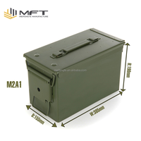 Stock venta precio competitivo entrega inmediata M2A1 munición portátil/munición puede metal Hierro Caja de Herramientas