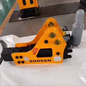 Martillo Hidráulico Lateral para Demolición para Excavadoras de 1.2-3.0 Toneladas |   Martillo de Roca Resistente para Miniexcavadoras - Product Image 1