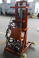 Petit appareil de forage hydraulique électrique Portable de 100m, petit appareil de forage rotatif/perceuse de puits d'eau