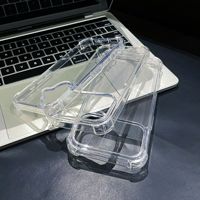 Coque de téléphone rigide anti-chute en TPU+PC transparent haute définition pour iPhone 17 18 Pro Max – Vente en gros