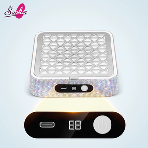 Aspirateur à ongles de bureau pour usage domestique, avec filtre en papier, faible bruit, pour la décoration de strass AB, collecteur de poussière pour salon de manucure - Product Image 3
