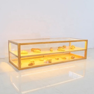 Tủ trưng bày bánh ngọt, bánh mì, đồ khô bằng kính sang trọng để bàn, thích hợp cho quán cà phê, tiệm bánh, trang trí nhà cửa, siêu thị - Product Image 3