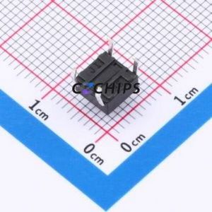 TS-1095-A4B3-D1 Tactile Switch Through hole Component (THT)-4P,6x6mm Switch Single Pole Single Throw Round Button 2.5N 6mm - Product Image 2