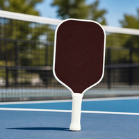 Raquette de pickleball pour enfants en fibre de carbone Kevlar avec noyau en nid d'abeille 16 mm, compétition professionnelle, logo personnalisé OEM, vente en gros, entraînement en extérieur