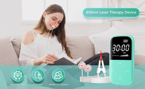 Mesin Sinus untuk penggunaan di rumah Laser terapi fisik Trending untuk Rhinitis pengobatan sakit tenggorokan farnet sumber daya listrik - Product Image 2